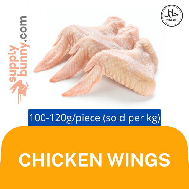 Chicken Wing 100g-120g/pc (sold per kg) Kepak Ayam