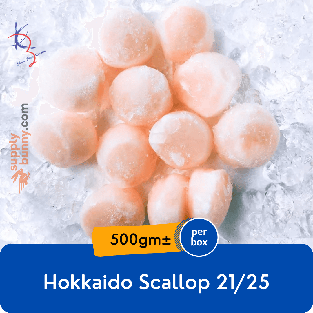 Hokkaido Scallop 21/25 500g (sold per box)