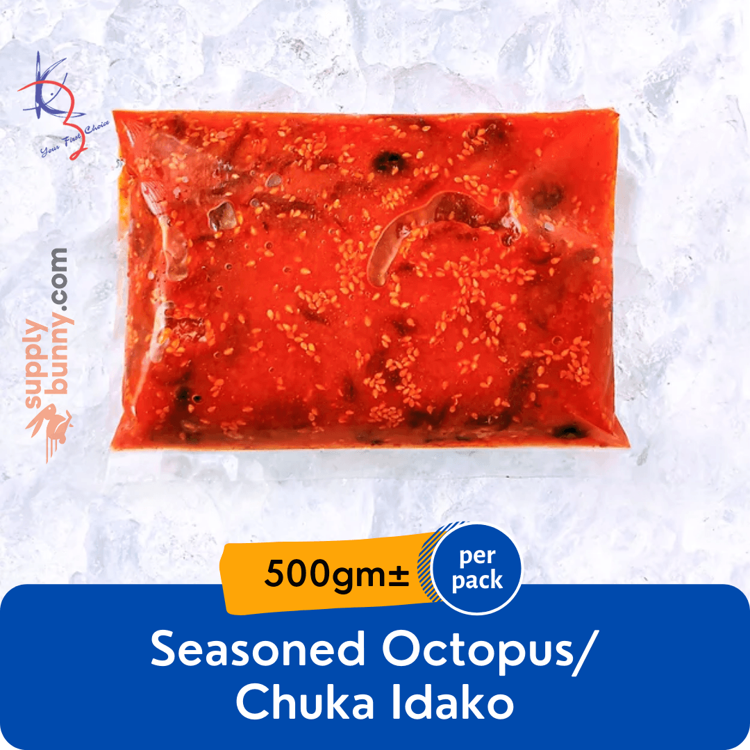 Seasoned Octopus / Chuka Idako 500g (sold per pack)