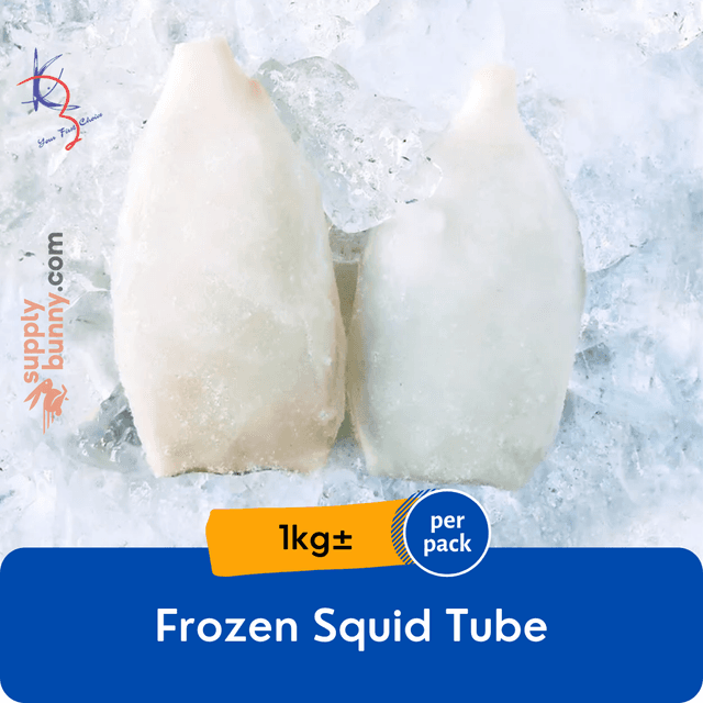 Squid Tube 1kg (sold per pack)