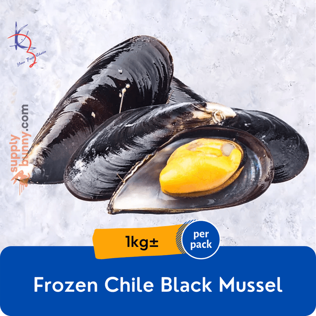 Chile Black Mussel 1kg (sold per pack)