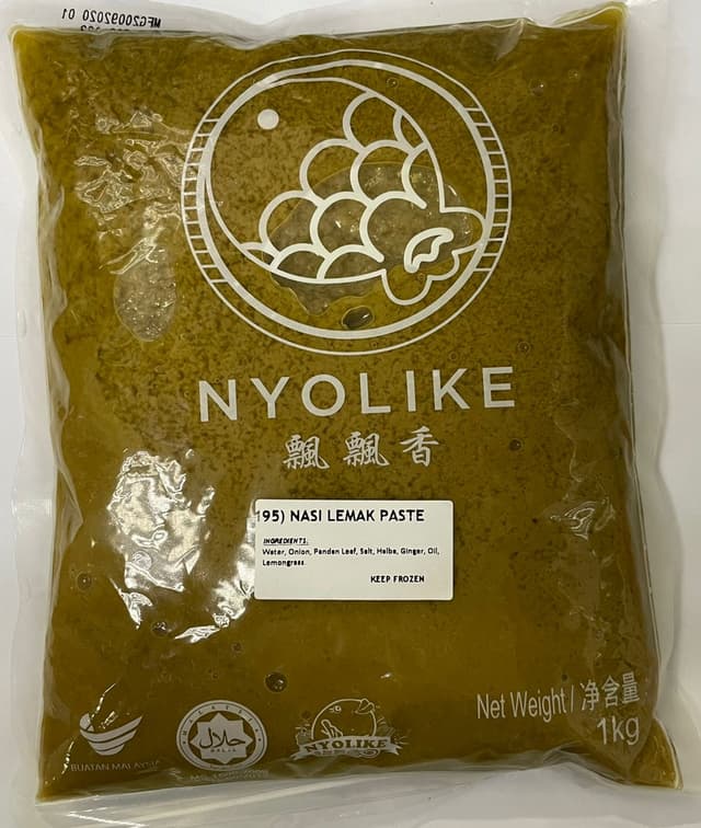 Nyolike Nasi Lemak Paste 1kg/pack (sold per pack)