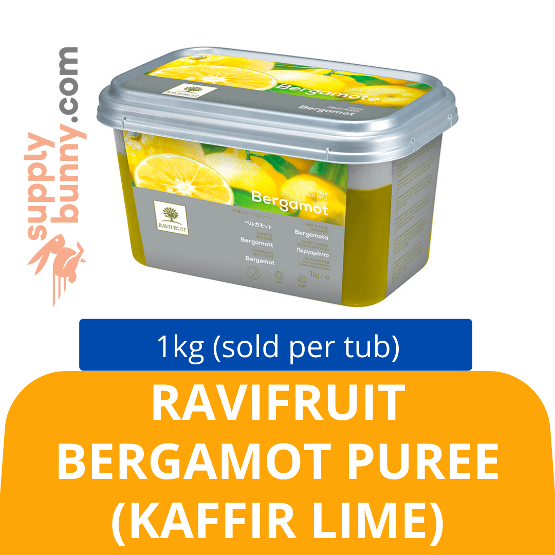 RAVIFRUIT BERGAMOT PUREE (KAFFIR LIME) 1KG (sold per tub) BidFood