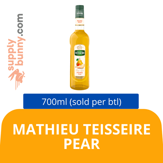 MATHIEU TEISSEIRE Pear 70CL (sold per bottle) BidFood