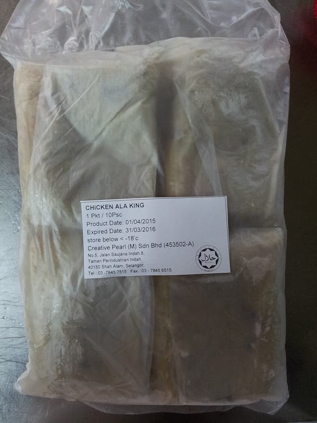 Chicken Ala King 1.8kg/pack (sold per pack)