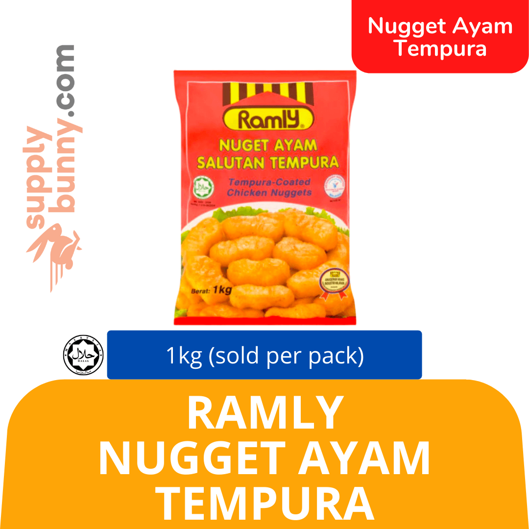 Ramly Nugget Ayam Tempura 1kg (sold per pack)