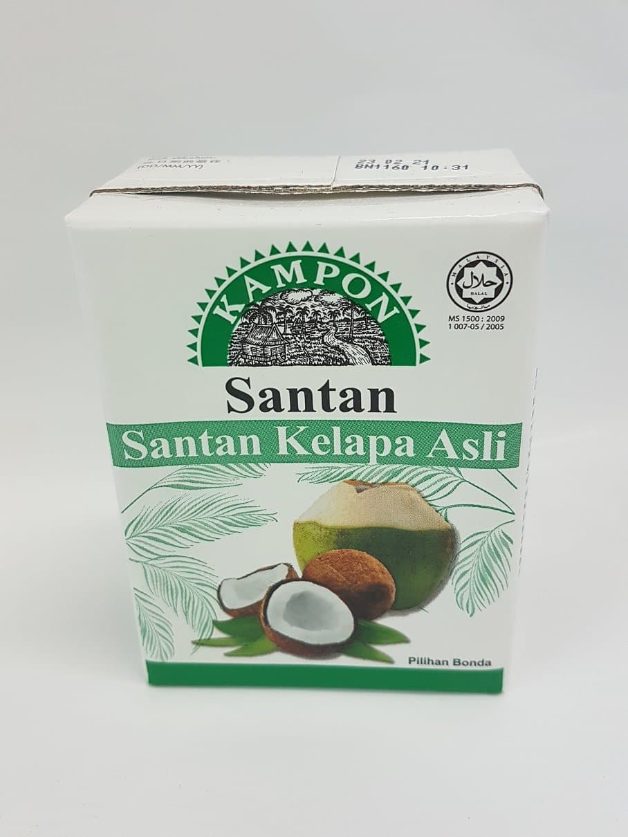 Kampon Coconut Cream Fat 24% 200ml/pack (24 pack per carton)