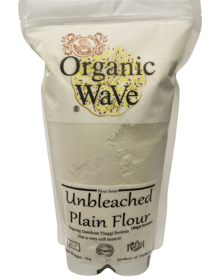 Mamami Organic Unbleached Plain Flour (1KG) (sold per pack) MAMAMI