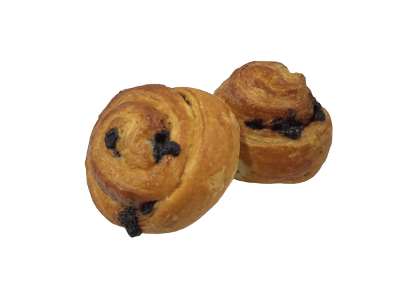 Chocolate Chip Baked Frozen Danish Pastry 25g x 65pcs per carton (Sold per Carton)