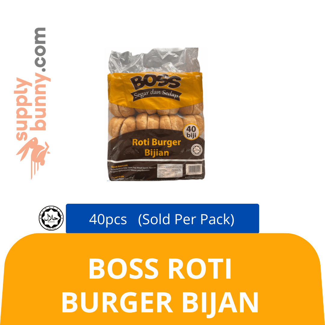 Boss Roti Burger Bijan (sold per pack)