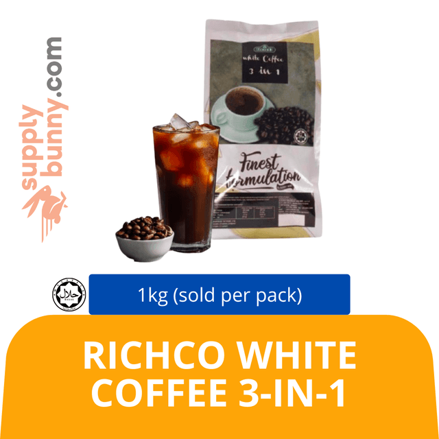 RichCo White Coffee 3in1 (1kg) (sold per pack) RichCo