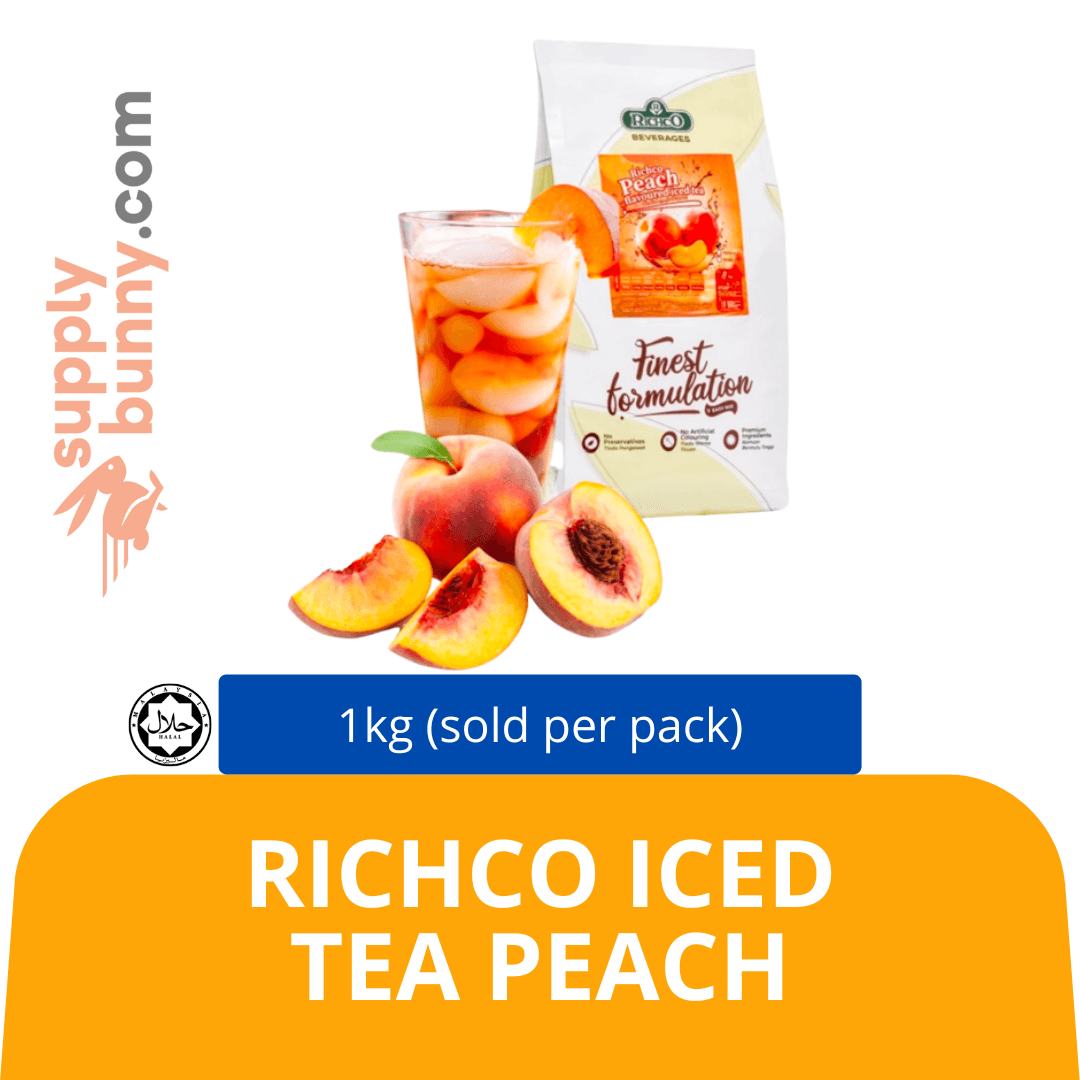 RichCo Iced Tea Peach 1kg (sold per pack)