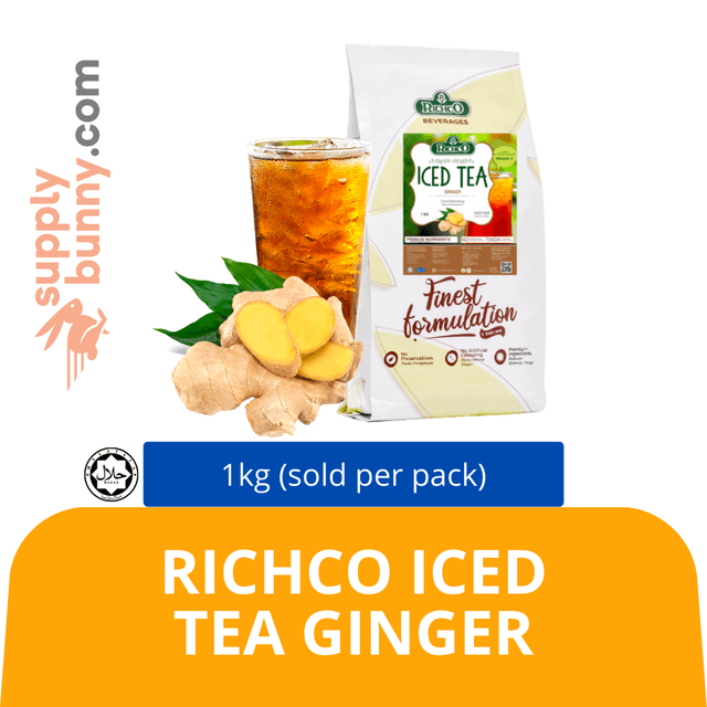 RichCo Iced Tea Ginger 1kg (sold per pack) RichCo