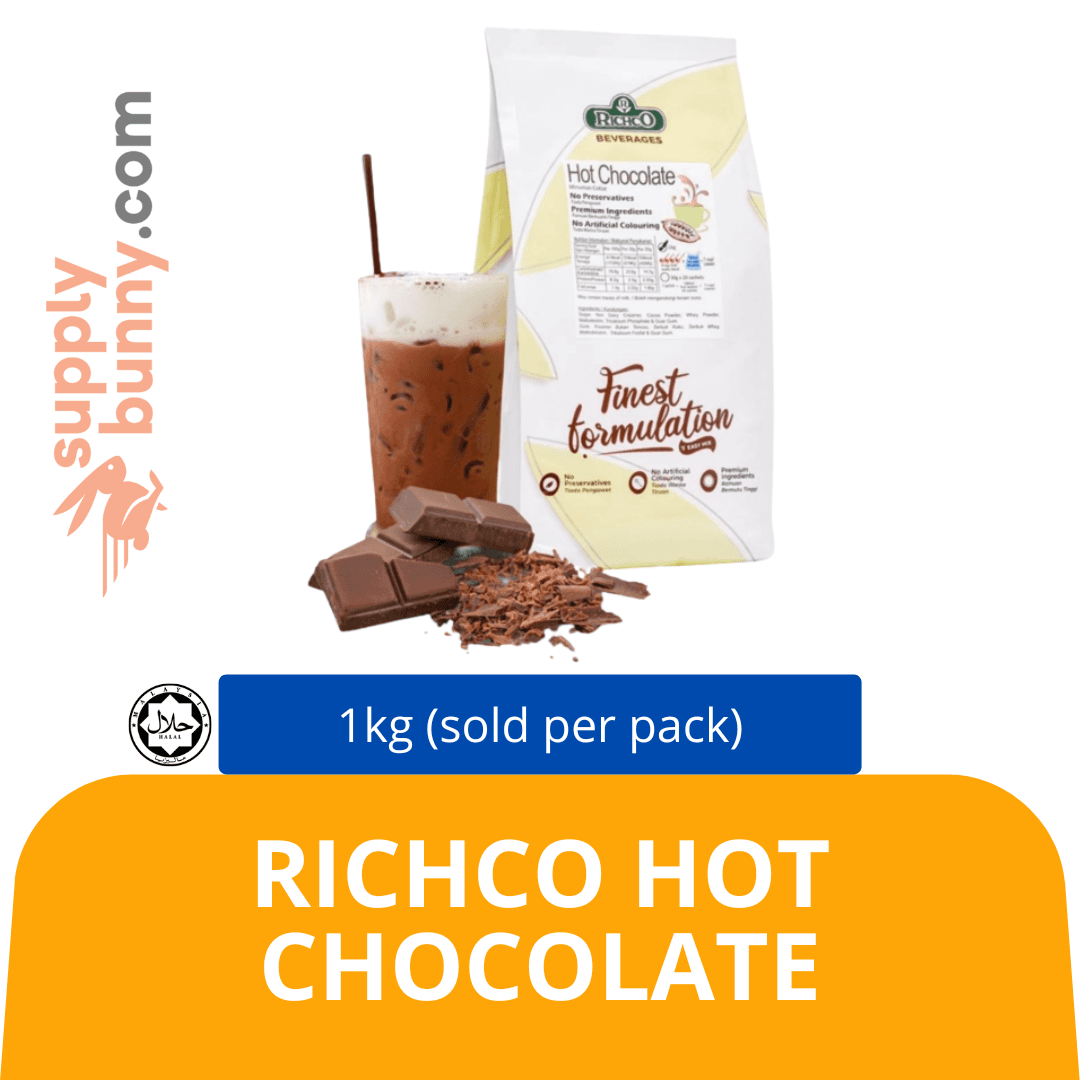 RichCo Hot Chocolate 1kg (sold per pack) RichCo