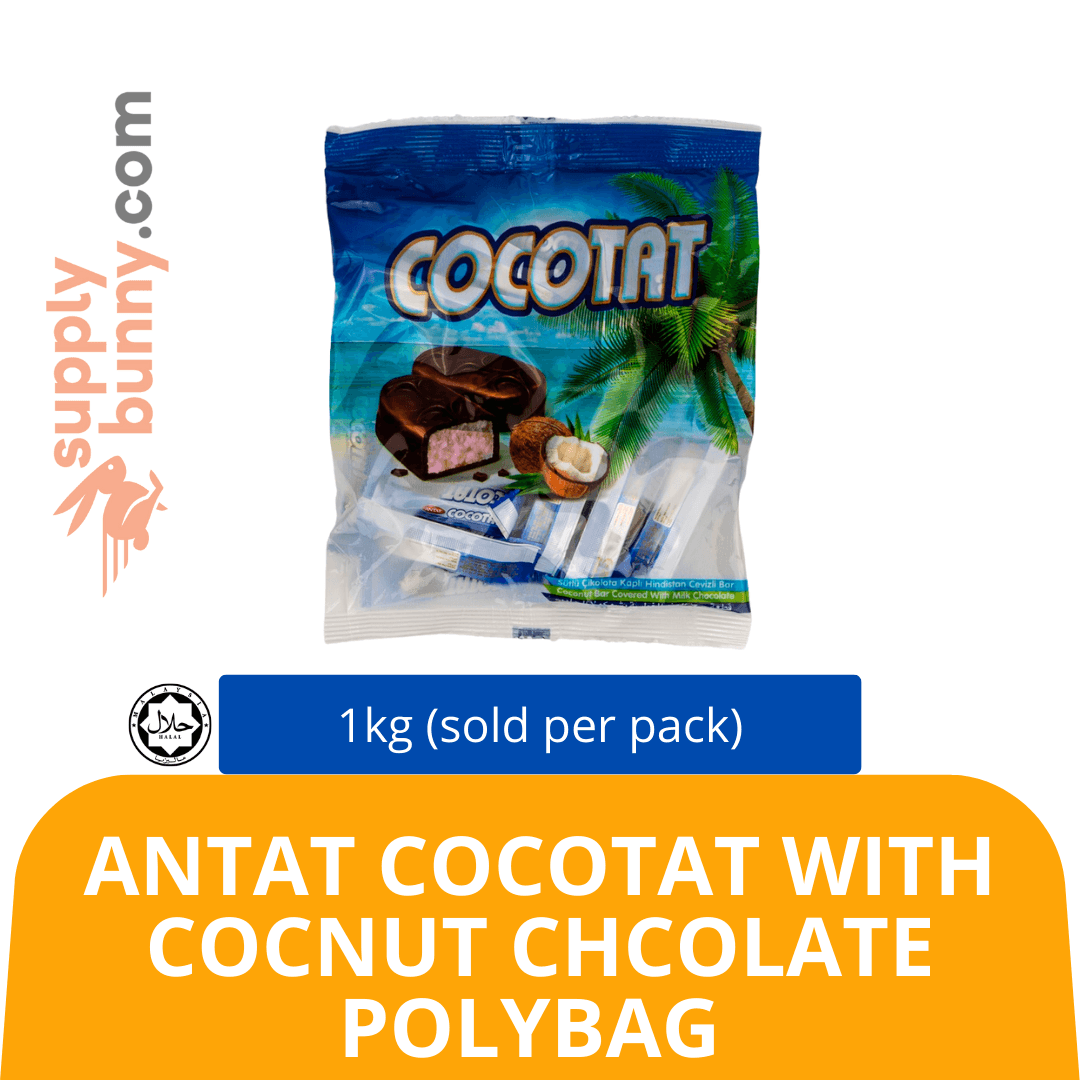 Antat Cocotat With Cocnut Chcolate Polybag 1kg (sold per carton)