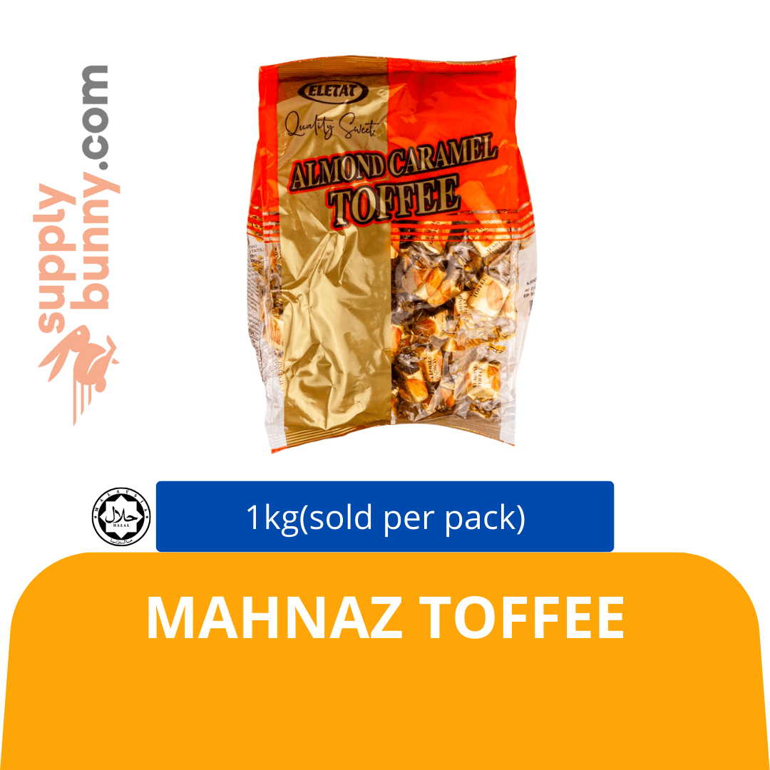 Mahnaz Toffee 1kg P1024 (sold per carton)