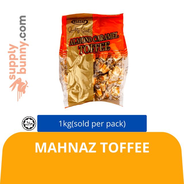 Mahnaz Toffee 1kg P1024 (sold per carton)