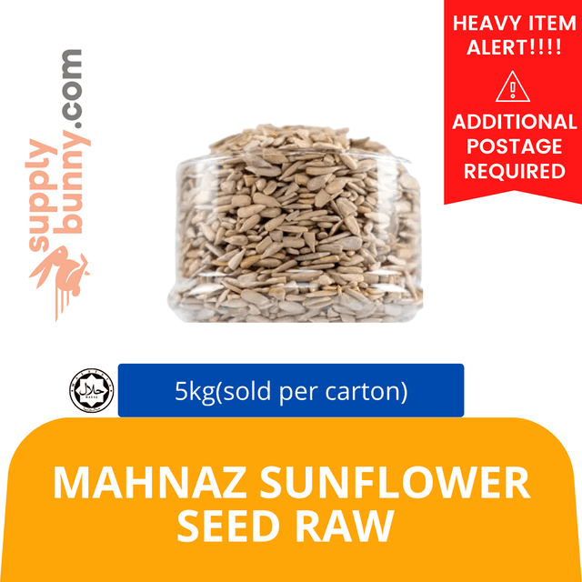 Mahnaz Sunflower Seed Raw 5kg (sold per carton)
