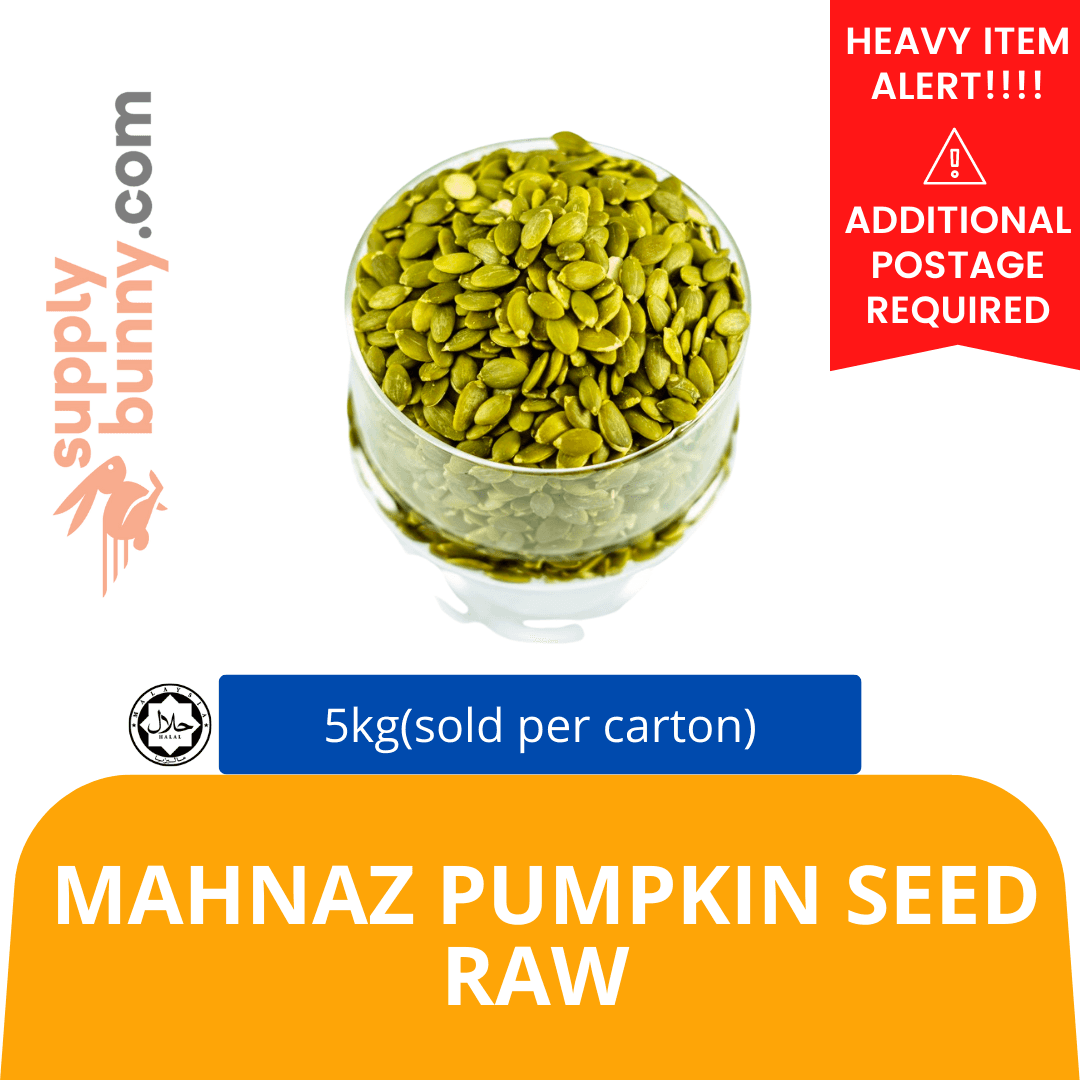 Mahnaz Pumpkin Seed Raw 5kg (sold per carton)