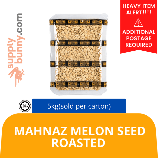 Mahnaz Melon Seed Roasted 5kg (sold per carton)