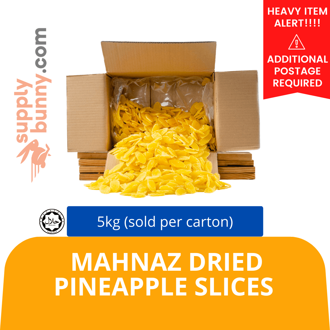 Mahnaz Dried Pineapple Slice 5kg (sold per carton)