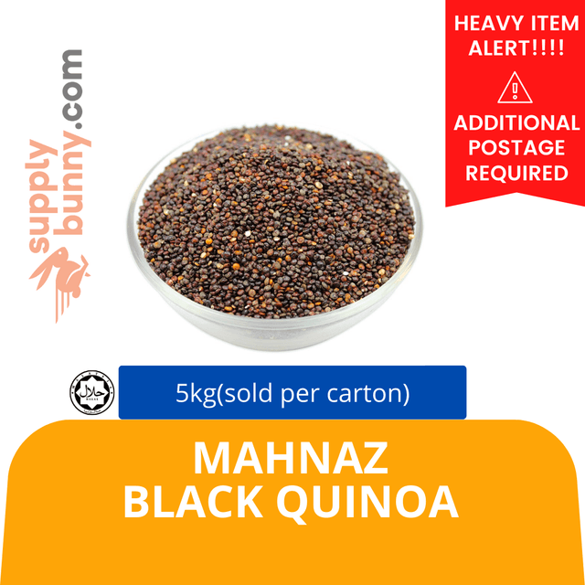 Mahnaz Black Quinoa 5kg (sold per carton)