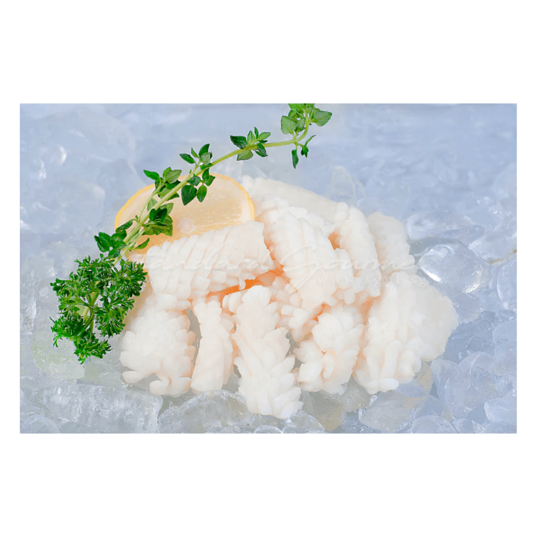 Squid Carvings (IQF) - 10kg± (sold per carton)