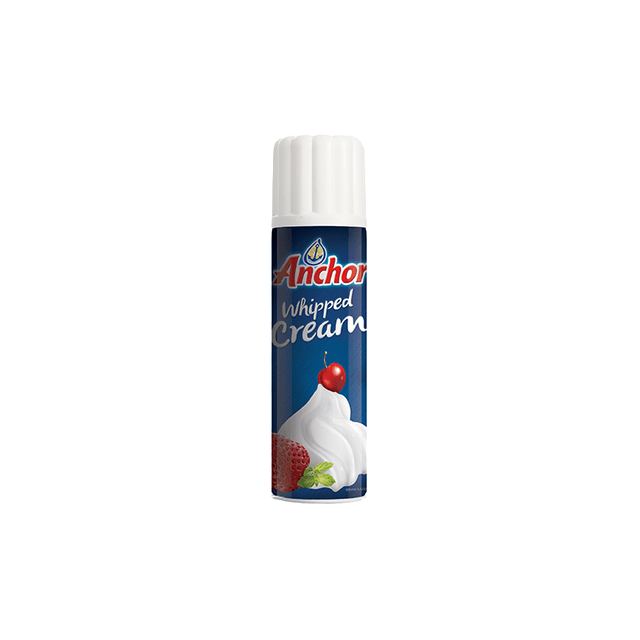 Anchor Aerosol Whipping Cream 400ml x 12 (sold per carton)