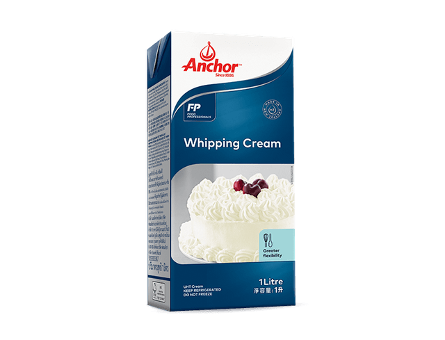 Anchor UHT Dairy Whipping Cream 1L x12 (sold per carton)