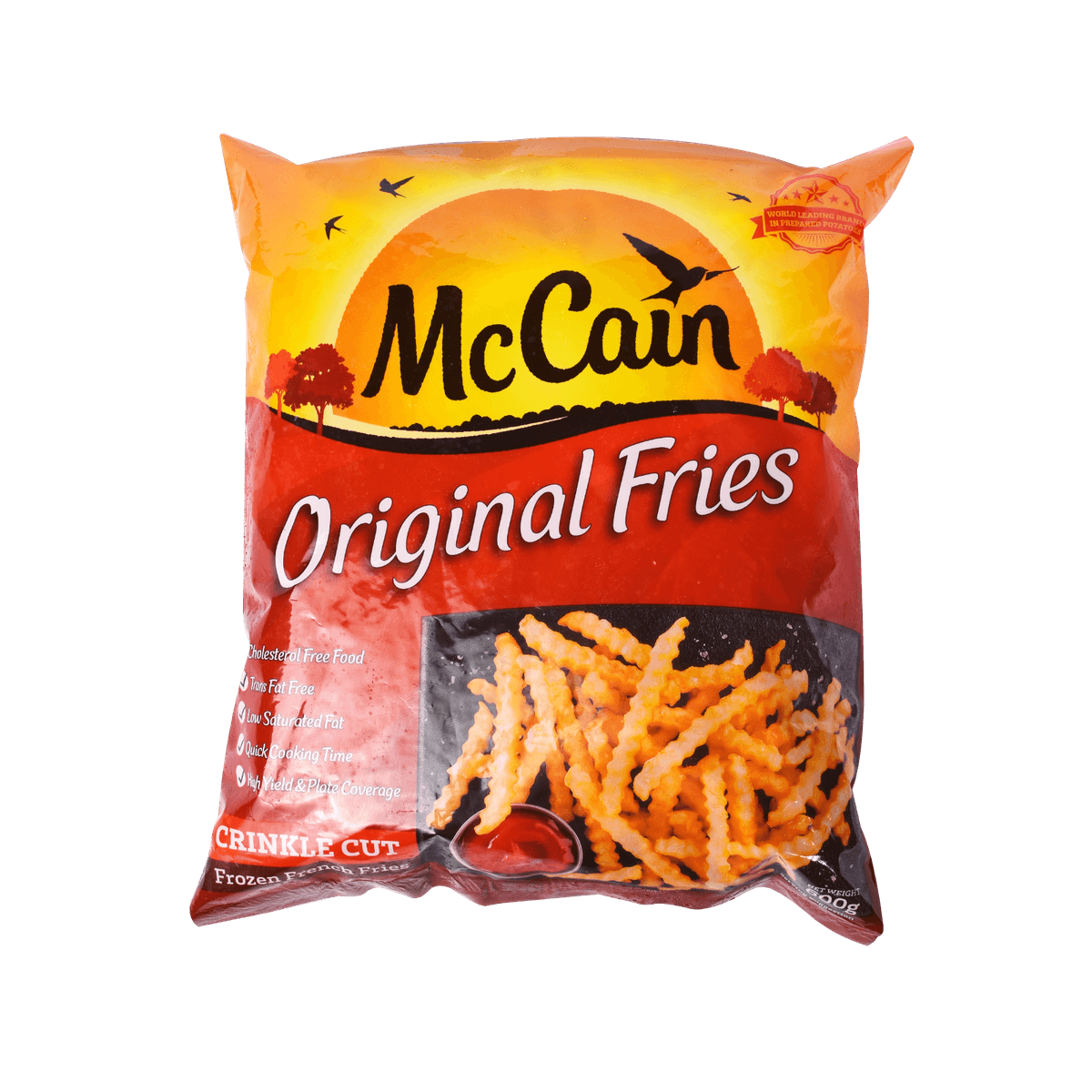 McCain Crinkle Cut 600g x12pkt (Sold per carton)