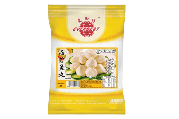 Vegetarian Fish Ball (12pkt x 1kg) (sold per carton) B2B