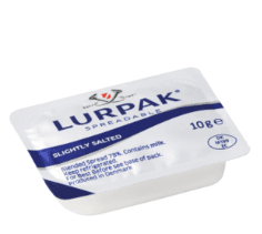 Lurpak Salted Portion Butter Pat 8gm x 600pcs (sold per carton)