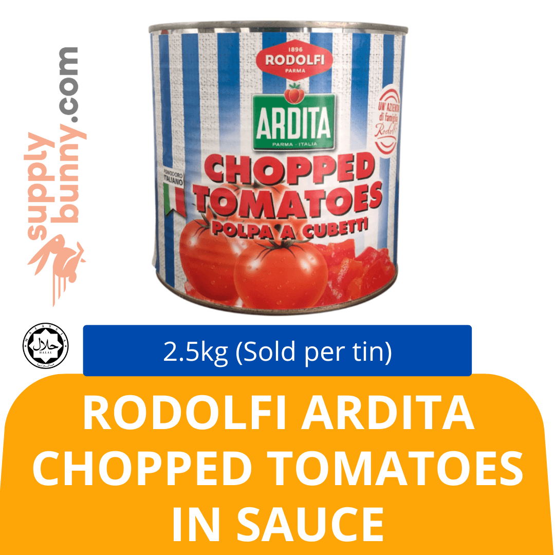 Rodolfi Ardita Chopped Tomatoes in Sauce 3kg/tin (Sold per tin)
