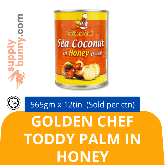 Golden Chef Toddy Palm In Honey 565gm x 12tin (Sold per carton)