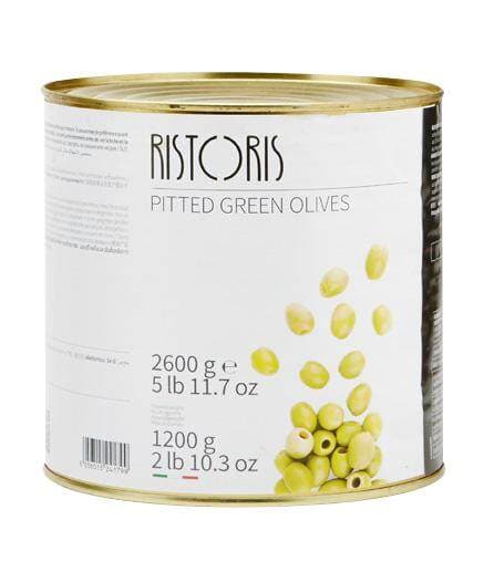 Ristoris Round Sliced Green Olives 2.6kg/tin