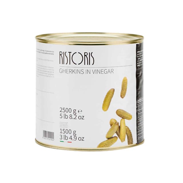 Ristoris Gherkins in Vinegar 2.5kg/tin
