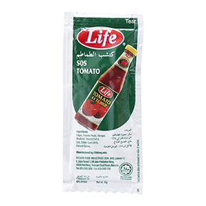 Life Sachet Tomato Sauce 11g (6x 250 x 10g) (sold per carton)