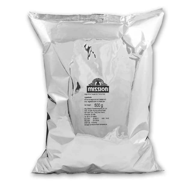 Mission Corn Chips - Round Yellow Corn 500g (sold per pack)