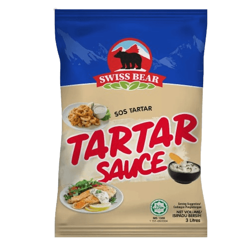 Swiss Bear Tartar Sauce 3L/pack (4 packs per carton)