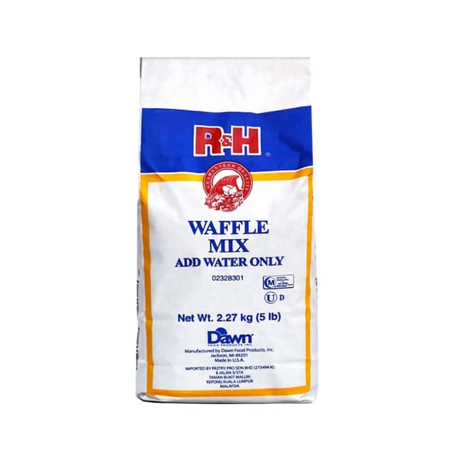 R&H Waffle Mix (02328301) (H) 5lb/pack