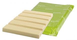 Vegan Chocolate - White Blanc 38 % Organic (DF02E) 2.5kg/pack