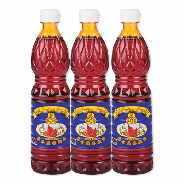 Chua Hah Seng Chili Oil 720ml/bottle (12 bottles per carton)