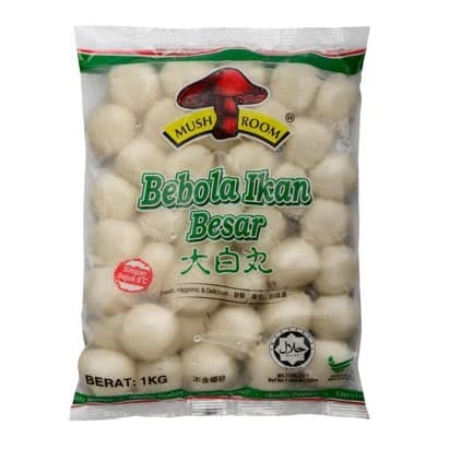 Bebola Ikan Puteh Kecil - 450g (sold per pack)