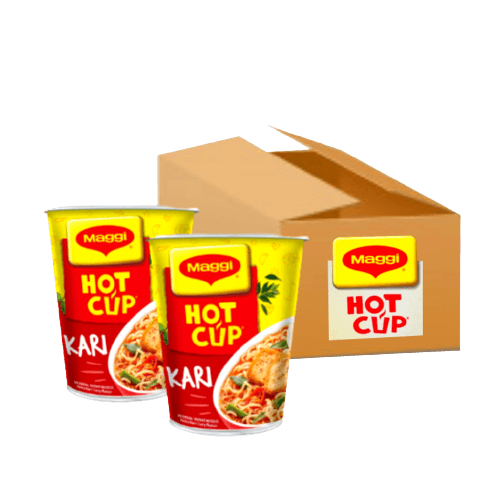 Maggi Hot Cup Curry 59g x 54 (sold per carton)