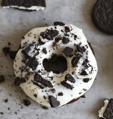 Sch-Doughnut Chocolate Oreo (Halal) 12pcs (sold per carton)