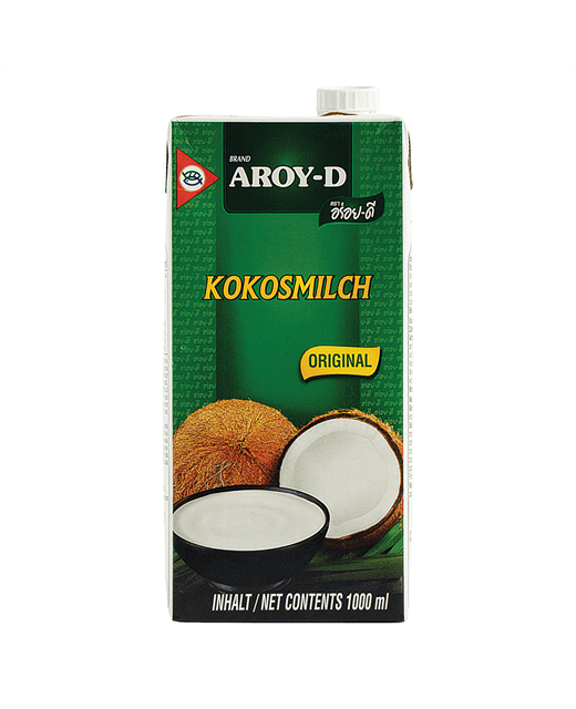 Aroy D - Coconut Milk 1L/pack (12 pack per carton)