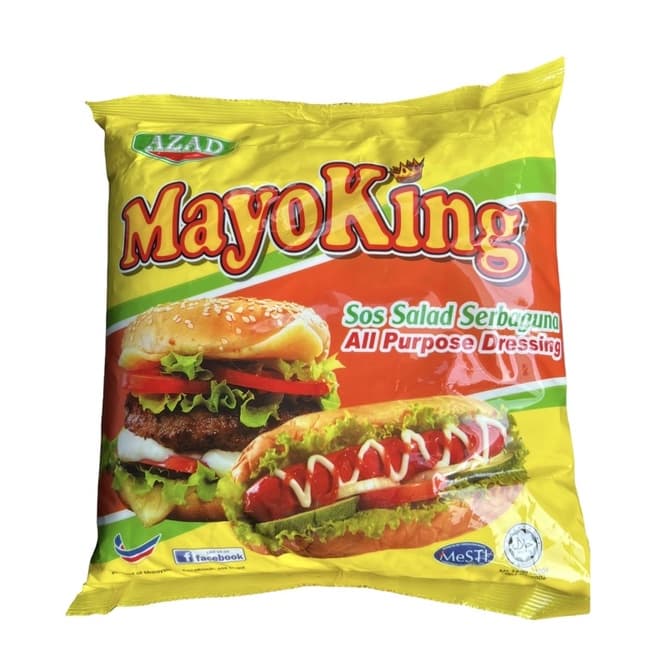 Azad Mayo King 3 liter x 4 packs (sold per carton)