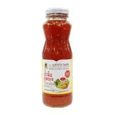 Maepranom vegetarian Thai sweet chilli sauce 12 btls x 980gm (SOLD PER CARTON)