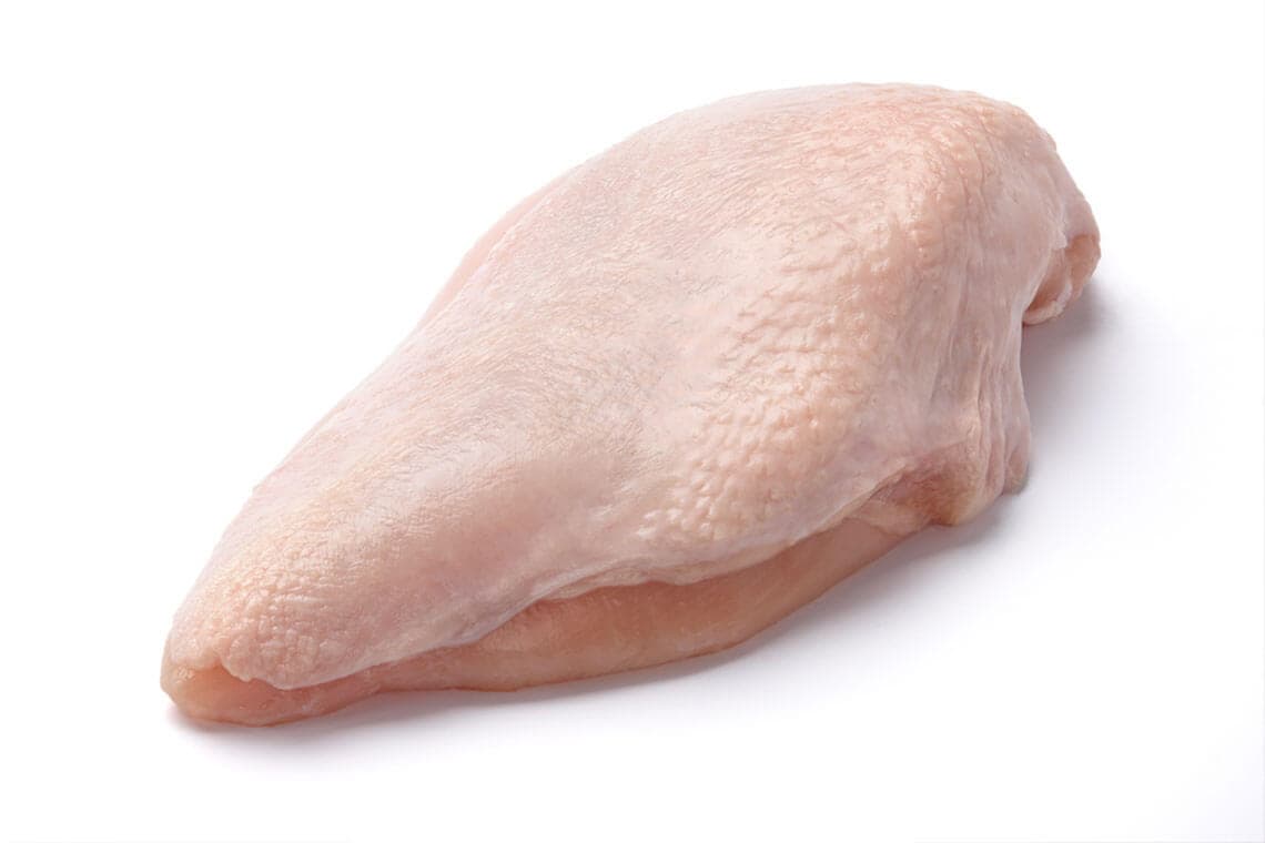 Fresh Chicken Breast Meat (with Skin) (2kg per pack)