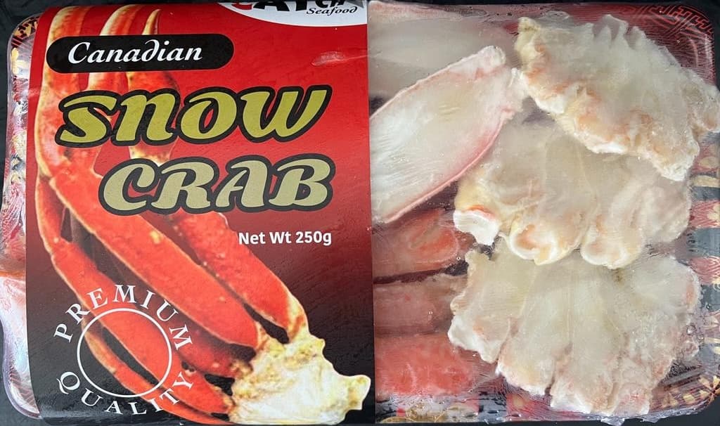 Cooked Snow Crab Leg 250g/pack (sold per pack)